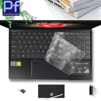for MSI Modern 14 B4MW Leopard GP66, Raider GE66, MSI Prestige 14 Evo 14" Modern 15 15A 15.6 Laptop TPU Keyboard Cover Skin