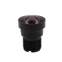 8MP 4K starlight lens 2.1mm1/2.8 inch M12 mount F1.6 non distortion CCTV lens IPcam lens
