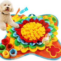 Snuffle Mat for Dogs Pet Treats Feeding Mat for Small/Medium Breed Dogs Non-Slip/Portable/Durable Interactive Dog Puzzle Toys