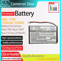 CameronSino Battery for Garmin Nuvi 760 Nuvi 760T Nuvi 710 Nuvi 710T Nuvi 765 fits 361-00019-11 ,GPS Navigator Battery.