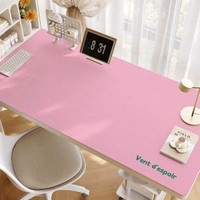 全城熱賣 - ins風桌面保護墊學習辦公室宿舍書桌面墊子化妝臺麵防水電腦桌布Y粉茗【桌墊pvc】35cm*70cm【默認發直角】