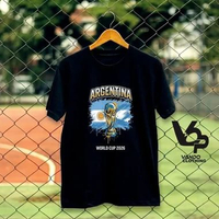 Vando Clothing Kaos FIFA World Cup 2026 Piala Dunia Timnas Negara Pilihan Fans Bola Cotton Combed Ar