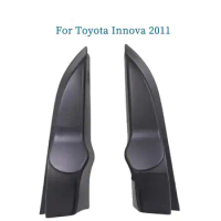 AUTODAILY 2PCS For Toyota Innova 2011 Car Tweeter Refitting Audio Door Angle Gum Speaker Cover Boxes Mounts