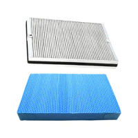 1pc 4158 Activated Carbon HEPA Filter+1 pc AC4155 Air humidifier filter for Philips AC4080 AC4081 Purifier Air Purifier Parts