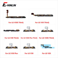 Mute Switch Volume Control Button Flex Cable For LG V20 V30 V30S Plus V35 V40 V50 V50S ThinQ Power ON OFF Key Replacement Parts