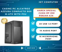 Casing Alcatroz Azzura Compacto 900 M-Atx with PSU Voltron Bronze 235 - Include PSU Pc