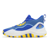 Under Armour UA 籃球鞋 Curry 3Z 24 男鞋 藍 黃 白 子系列 緩震 中筒 UA 3027626400