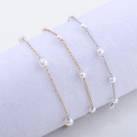 Vòng tay đa năng Yiyuan bằng ABS, đường kính 4 mm, mạ vàng 18K, cao cấp, DIY [COD]