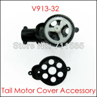 V913-32 Tail Motor Cover Accessory Spare Parts For WLTOYS V913 2.4G 4CH Radio Control RC Helicopter