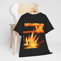 May include Black t- shirt with a graphic of a fiery explosion and the text The Flaming Lips War on 