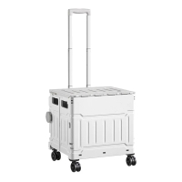 75L 摺疊式購物車推薦｜45cm｜46cm｜44cm｜折疊購物車｜手拉購物車｜超市購物車｜買菜車｜輕便購物車｜可摺疊手推車｜買菜手拉車｜折疊手拉車｜雙輪購物車【香港行貨】 #NPTB012GY