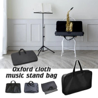 Music Stand Pack Waterproof Oxford Cloth Folding Sheet Stand Bag Tripod Stand Holder Case Musical Instruments Carrying Bags