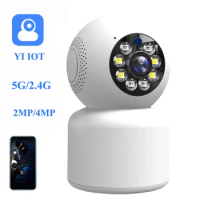 YI IOT 5G 2.4G HD IP Camera Wireless 2MP 4MP Home Security Camera Night Vision Two Way Audio CCTV Camera Indoor Baby Monitor
