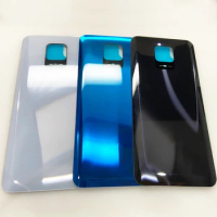 For Xiaomi Redmi NOTE 9S Back Battery Glass Cover Note9 Pro Rear Housing Door Case For Redmi Note9 Pro Max Battery Cover Replace
