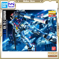 BANDAI MG 1/100 Gundam RX-78-2 Ver. 3.0 Mobile Suit Gundam Gunpla Model Kit Assembly/Assembling