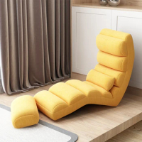 Single folding dormitory bed armchair bay window chair leisure lunch break sofa bed