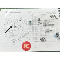 COLLAR BUSH BESI RADIATOR RR150 ZX150 ORIGINAL KAWASAKI 92152-1741