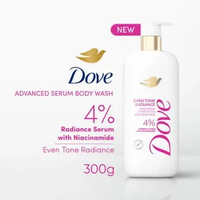 [NEW!] Dove Advanced Serum Even Tone Radiance Body Wash [300 g]
