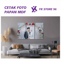 CETAK FOTO AESTHETIC PAPAN MDF 15X30 CM (3 pcs)