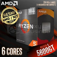 Processor AMD Ryzen 5 5600GT - AM4 AMD 5600GT Ryzen 5 Multivariasi Multicolor