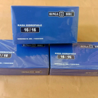 Kassa kotak bunga biru /buat perawatan luka