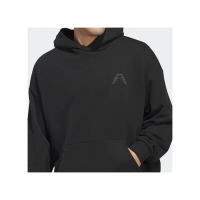 【adidas 愛迪達】AE Foun Hoody 男款 黑色 聯名款 棉質 舒適 上衣 帽T 運動 休閒 長袖 IU2809