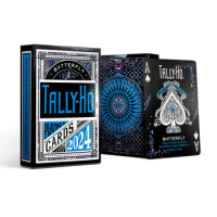 Tally-Ho Butterfly Playing Cards Deck Poker Size Card Games Collectibles