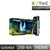 【ZOTAC 索泰】GAMING GeForce RTX 3070 Ti AMP Extreme Holo 顯示卡