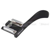 Metal Finger Handle Thumb Grip w/ Flash Hot Shoe Mount Holder Bracket for Olympus Camera E-M1/E-M5/E-P1/E-P3/E-P5/E-PM1/E-PM2