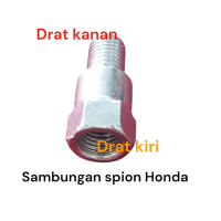 Sbungan Spion M10 kunci 14 Drat Ulir Bawah putar Kanan Lobang darat atas Putar kiri untuk Motor Hond