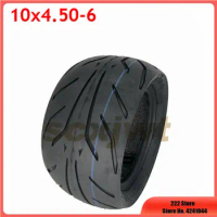 Nylon Tyre 10 Inch Tubeless Tire 10x4.50-6 Electric Bike Wheel Scooter Load Weight 100Kg E-Bike Accessories
