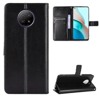 Fashion Wallet PU Leather Case Cover For Xiaomi Redmi Note 9 5G/Note 9/Note 9 Pro Flip Protective Phone Back Shell Card Holders