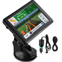5 Inch GPS Navigator Device 8GB + 128MB With Car Truck Navigation High-definition TFT Touch Screen Compatible With IGO Primo