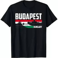 Kaos Tshirt Baju Murah Combed 30S Distro BUDAPEST HUNGARY HUNGARIA souvenir oleh oleh suvenir sablon