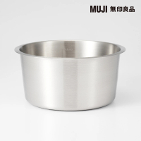 【MUJI 無印良品】不鏽鋼多用鍋/8人份/直徑22x高約10.7cm、容量3L