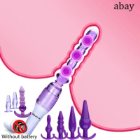 Vibrator Dildos Anal Beads Butt Plug Vibrator Sex Toys for Women Men Couples Adult Toy Jelly Vibrator Stick Vaginal Stimulator