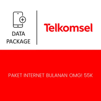 Paket Mobile Data Telkomsel - Paket Internet Bulanan OMG! 55K
