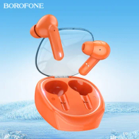 BOROFONE Wireless Earbuds TWS Bluetooth 5.3 Earphones ENC Noise Reduction Headphones Touch Control Bass Stereo Headset