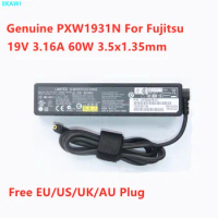 Genuine PXW1931N 19V 3.16A 60W 3.5x1.35mm CP500575-01 FMV-AC327A AC Adapter For Fujitsu Laptop Power Supply Charger
