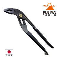【FUJIYA日本富士箭】超輕量菱形刃口幫浦鉗250mm- 黑金(130-250-BG)
