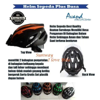B0014 Helem/ Helm Avand Sepeda New Desing Ada Lapisan Busa Pelindung