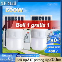 【Lamp123】Beli 1 Gratis 1 Peningkatan Baru Lampu Tenaga Surya 600W Lampu Tenaga Surya Lampu Luar Ruan