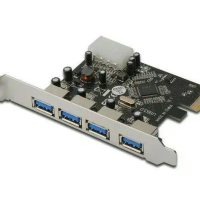 PCI Express USB 3.0 4 port Card - PCIE PCI-E Express Usb 3.0 4 port
