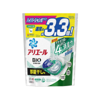 日本P&amp;G Ariel-4D炭酸機能BIO活性去污強洗淨洗衣球-綠袋消臭型36顆/袋-5年效(室內晾曬除臭)