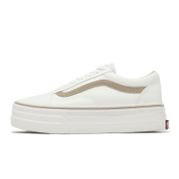 Vans 休閒鞋 V36CF 3SOLE OLD SKOOL 3SOLE 男鞋 女鞋 米白 日本線 厚底 6322760005