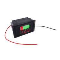 【小蝸宅】電壓顯示器 測壓器 電量顯示器 蓄電池電量 電壓電量顯示器851-BC5(蓄電池 電量錶 電壓表)