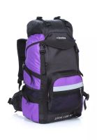 Local Lion Local Lion Steel Support Water Resistant Hiking Backpack STEEL 45L (Purple)