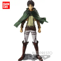 BANDAI BANPRESTO MSP Attack on Titan 26cm MSP Eren Yeager Official Genuine Figure Action Model Anime Gift Collectible Model Toy