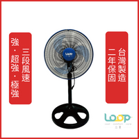 【工廠直營 免運】LOOP-立夏 16吋電風扇【立扇】涼風扇/風扇/循環扇【現貨 保固二十四個月 】