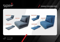 Sofa Single Folding Bed Titov